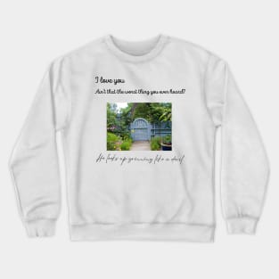 grinning like a devil Crewneck Sweatshirt